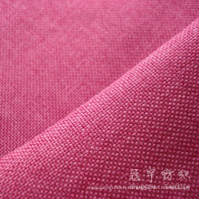 100 % polyester Oxford tissu lin pour canapé